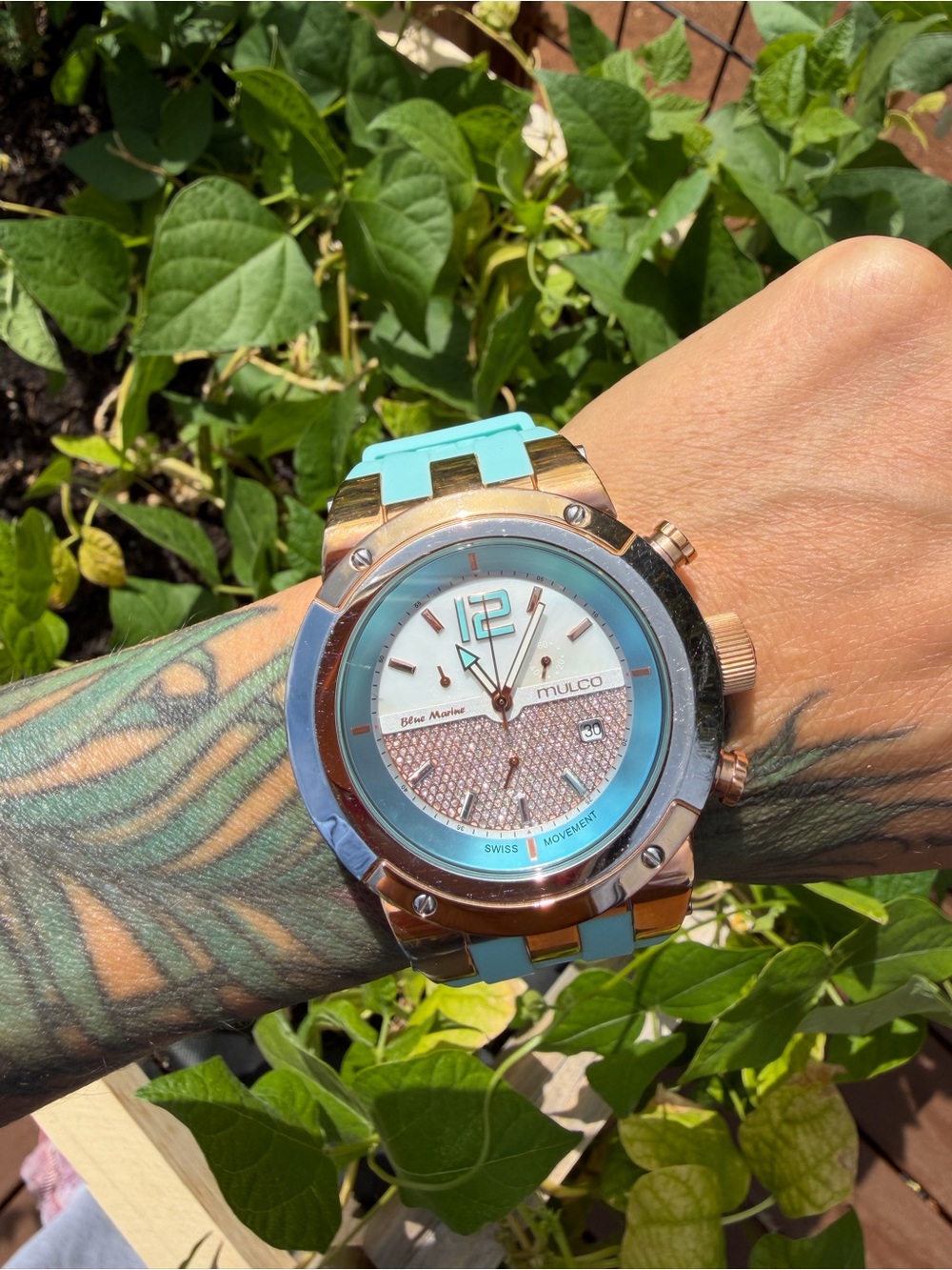 MULCO Blue Marine Watch